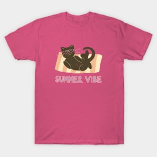 Summer vibe cat T-Shirt